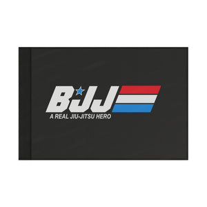 Brazilian Jiu Jitsu A Real Jiu-Jitsu Hero Flag Banner | BJJ Flag Brazilian Jiu Jitsu A Real Jiu-Jitsu Hero Flag Banner | BJJ Flag