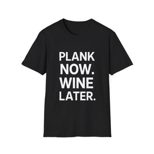 Plank Now Wine Later Yoga Shirt | Yoga Gift | Unisex Yoga T Shirt Plank Now Wine Later Yoga Shirt | Yoga Gift | Unisex Yoga T Shirt