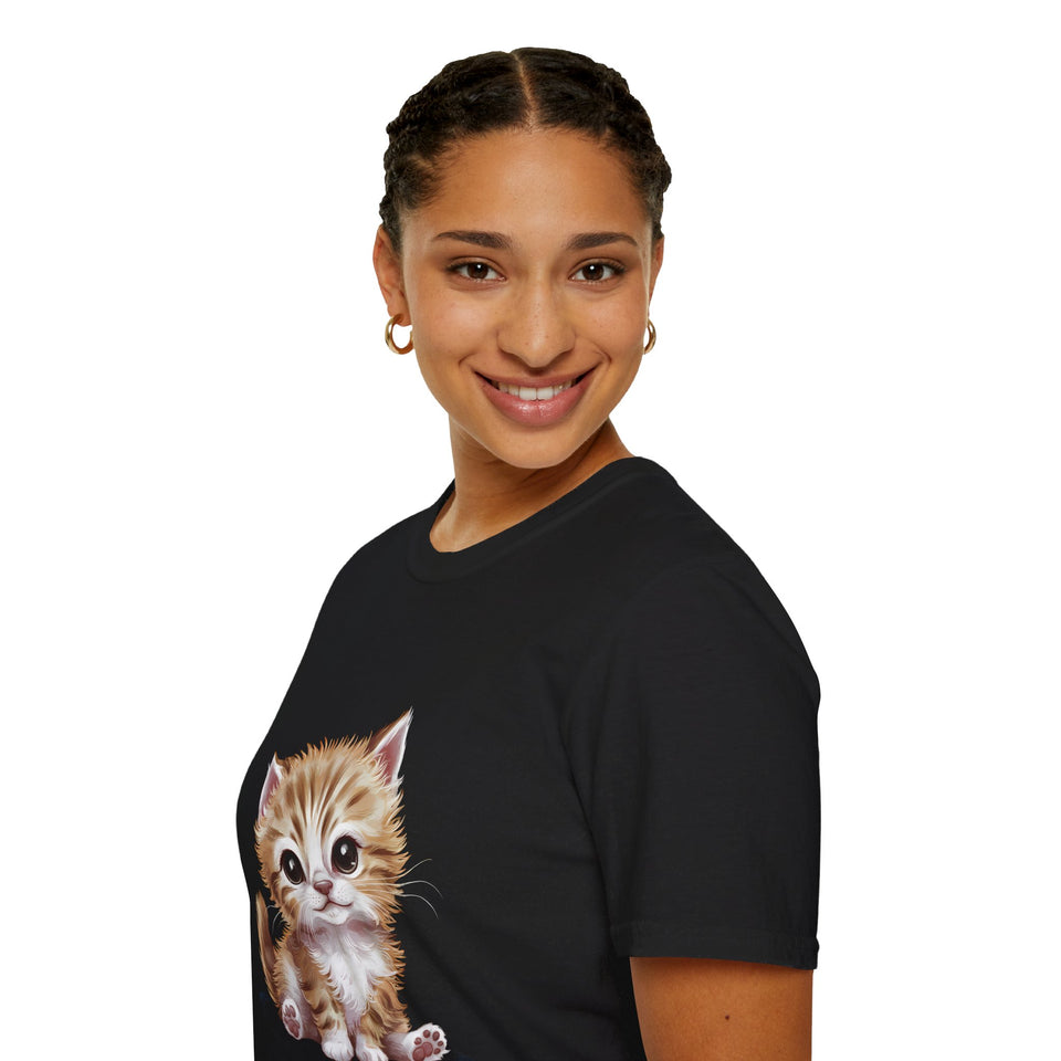 Cute Kitten Cat - Cats Shirt | Cat Gift | Unisex Cat T Shirt 2