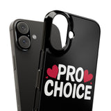 Premium Pro Choice iPhone Case | Feminist Pro Choice Gifts Slim Phone Cases Premium Pro Choice iPhone Case | Feminist Pro Choice Gifts Slim Phone Cases