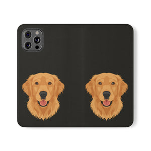 Golden Retriever iPhone & Samsung Galaxy Wallet Phone Case | Golden Retriever Flip Case Golden Retriever iPhone & Samsung Galaxy Wallet Phone Case | Golden Retriever Flip Case