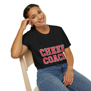 Red Cheer Coach Shirt | Cheerleading Coach Gift | Unisex Cheer Coach Present T Shirt Red Cheer Coach Shirt | Cheerleading Coach Gift | Unisex Cheer Coach Present T Shirt