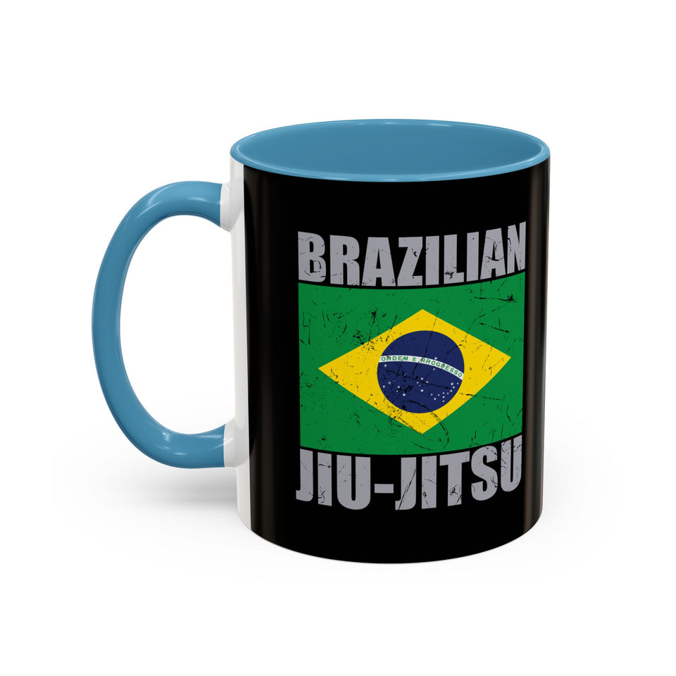 Brazilian Jiu Jitsu Flag 2 | BJJ Accent Coffee Mug