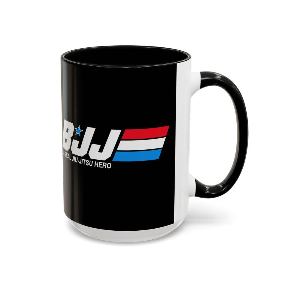 Brazilian Jiu Jitsu A Real Jiu-Jitsu Hero | BJJ Accent Coffee Mug