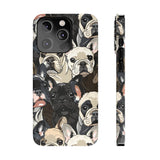 Premium French Bulldogs iPhone Case | Cute Frenchie Gifts Slim Phone Cases Premium French Bulldogs iPhone Case | Cute Frenchie Gifts Slim Phone Cases