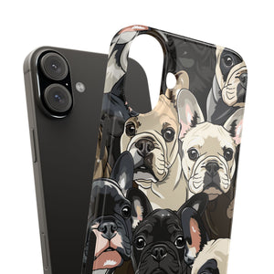 Premium French Bulldogs iPhone Case | Cute Frenchie Gifts Slim Phone Cases Premium French Bulldogs iPhone Case | Cute Frenchie Gifts Slim Phone Cases