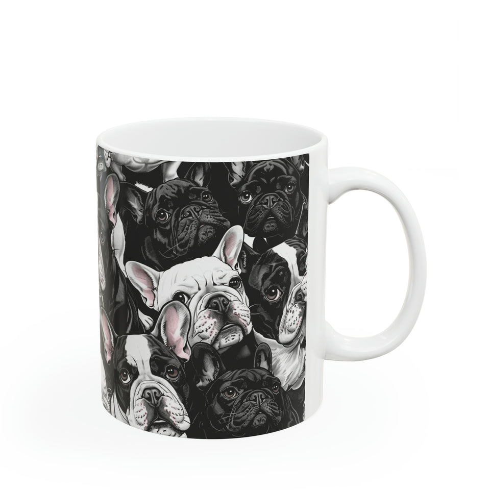 French Bulldog Mug | Frenchie Coffee Mug | Cute French Bulldog Gifts | Funny Frenchie Presents | French Bulldog Mug 2 11oz