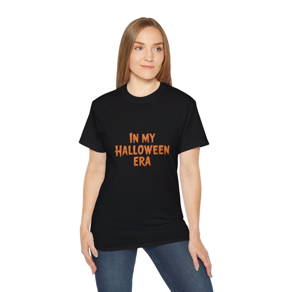 In My Halloween Era Funny Halloween Costumes Shirt | Happy Halloween Gifts | Scary Halloween Merchandise | Spooky Halloween Unisex T-Shirt