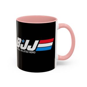 Brazilian Jiu Jitsu A Real Jiu-Jitsu Hero | BJJ Accent Coffee Mug Brazilian Jiu Jitsu A Real Jiu-Jitsu Hero | BJJ Accent Coffee Mug