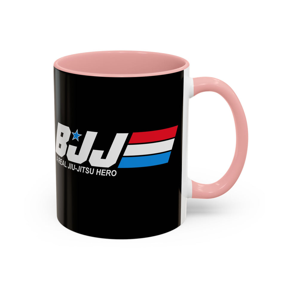 Brazilian Jiu Jitsu A Real Jiu-Jitsu Hero | BJJ Accent Coffee Mug