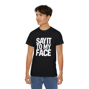 Kamala Harris Say It To My Face 2024 Shirt | Kamala 2024 Gifts | Harris 2024 For President Merchandise | Kamala Harris Unisex T-Shirt 2 Kamala Harris Say It To My Face 2024 Shirt | Kamala 2024 Gifts | Harris 2024 For President Merchandise | Kamala Harris Unisex T-Shirt 2