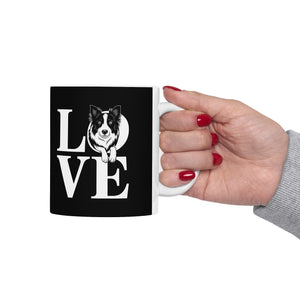 Love Border Collies Mug | Border Collie Gifts | Cute Border Collie Sheep Dog Coffee Mug 11oz Love Border Collies Mug | Border Collie Gifts | Cute Border Collie Sheep Dog Coffee Mug 11oz