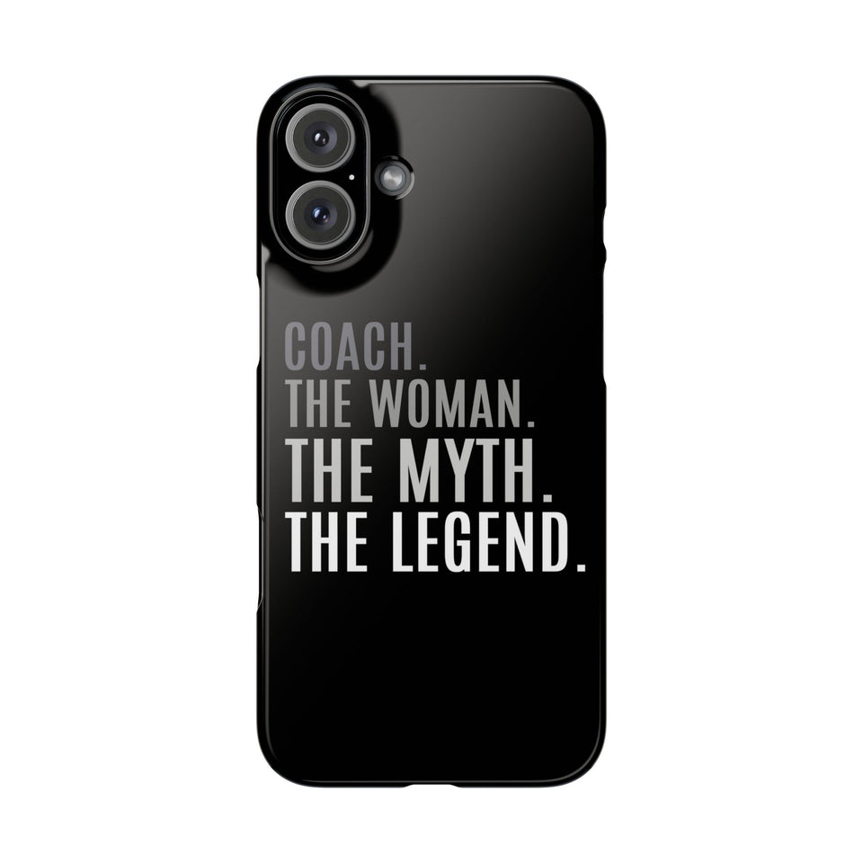 Premium Coach The Woman The Myth The Legend iPhone Case | Coach Gifts Slim Phone Cases