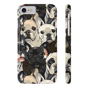 Premium French Bulldogs iPhone Case | Cute Frenchie Gifts Slim Phone Cases Premium French Bulldogs iPhone Case | Cute Frenchie Gifts Slim Phone Cases