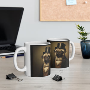 Pug Mug Classical Painting | Pug Coffee Mug | Pug Dog Gifts | Pug Presents | Pug Mug 11oz Pug Mug | Pug Coffee Mug | Pug Dog Gifts | Pug Presents | Pug Mug 11oz