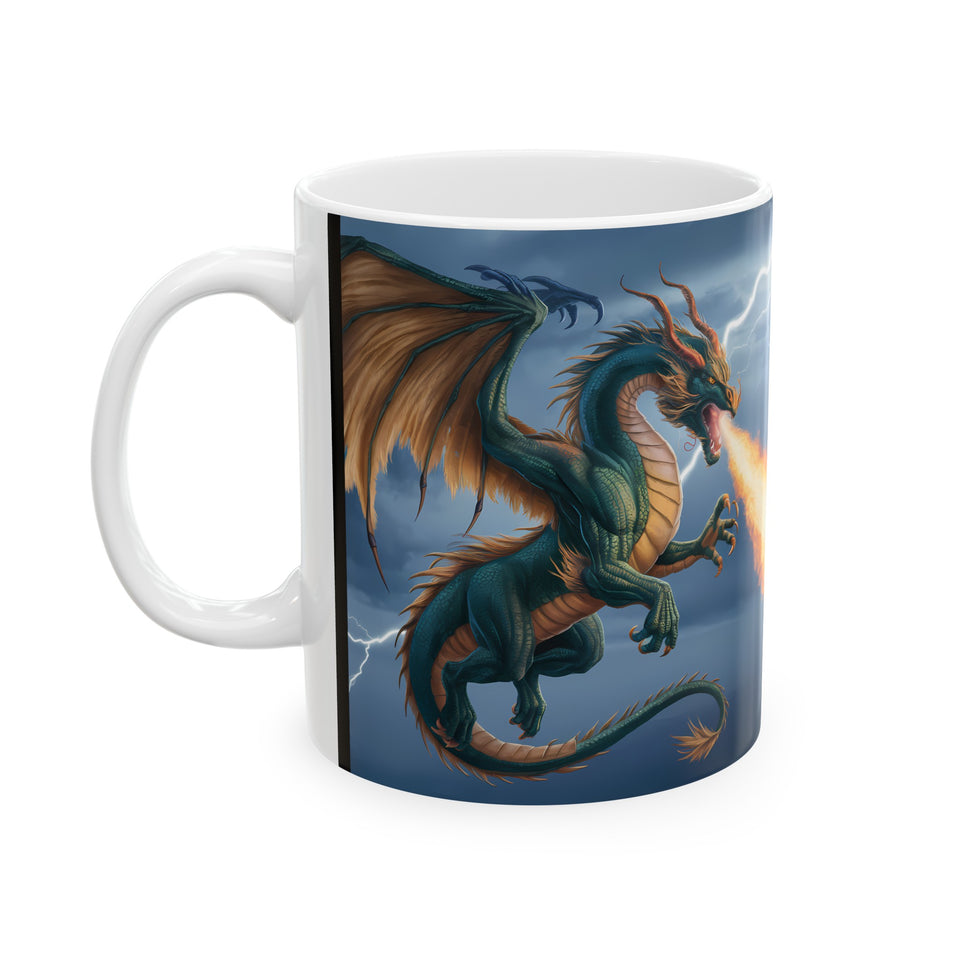 Fantasy Dragon RPG Mug | Role Playing Game Gift | Dragon Coffee Mug | RPG Fantasy Gift Ideas Mug 11oz 3