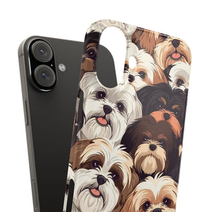 Premium Group of Shih Tzu iPhone Case | Cute Shih Tzu Gifts Slim Phone Cases Premium Group of Shih Tzu iPhone Case | Cute Shih Tzu Gifts Slim Phone Cases