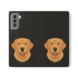 Golden Retriever iPhone & Samsung Galaxy Wallet Phone Case | Golden Retriever Flip Case Golden Retriever iPhone & Samsung Galaxy Wallet Phone Case | Golden Retriever Flip Case