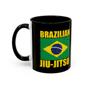 Brazilian Jiu Jitsu Flag | BJJ Accent Coffee Mug Brazilian Jiu Jitsu Flag | BJJ Accent Coffee Mug