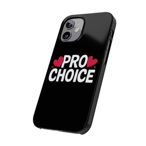 Premium Pro Choice iPhone Case | Feminist Pro Choice Gifts Slim Phone Cases Premium Pro Choice iPhone Case | Feminist Pro Choice Gifts Slim Phone Cases