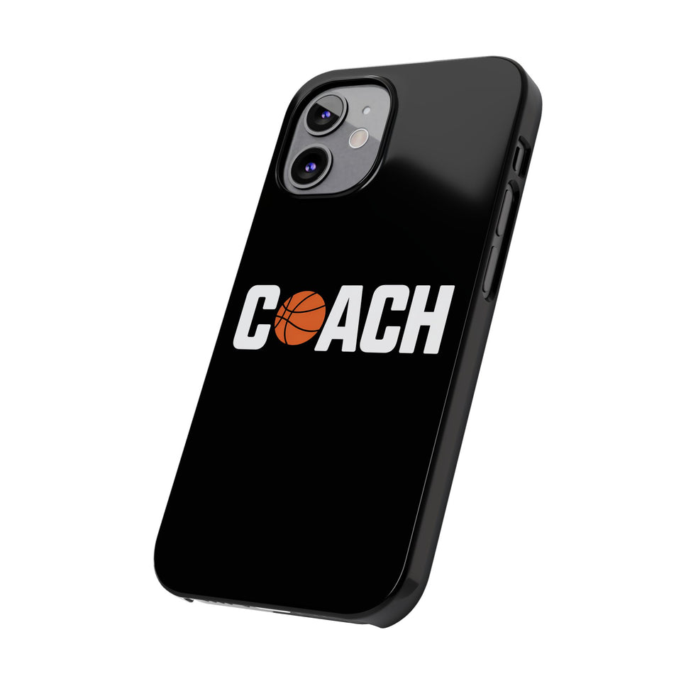 Premium Basketball Coach iPhone Case | Basketball Coach Gifts Slim Phone Cases