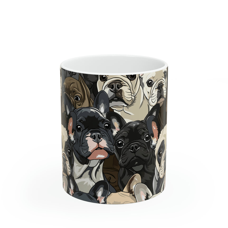 French Bulldog Mug | Frenchie Coffee Mug | Cute French Bulldog Gifts | Funny Frenchie Presents | French Bulldog Mug 11oz