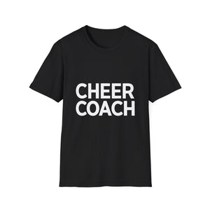 Cheer Coach Shirt | Cheerleading Coach Gift | Unisex Cheer Coach Present T Shirt