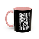 Brazilian Jiu Jitsu Flag Throw | BJJ Accent Coffee Mug Brazilian Jiu Jitsu Flag Throw | BJJ Accent Coffee Mug