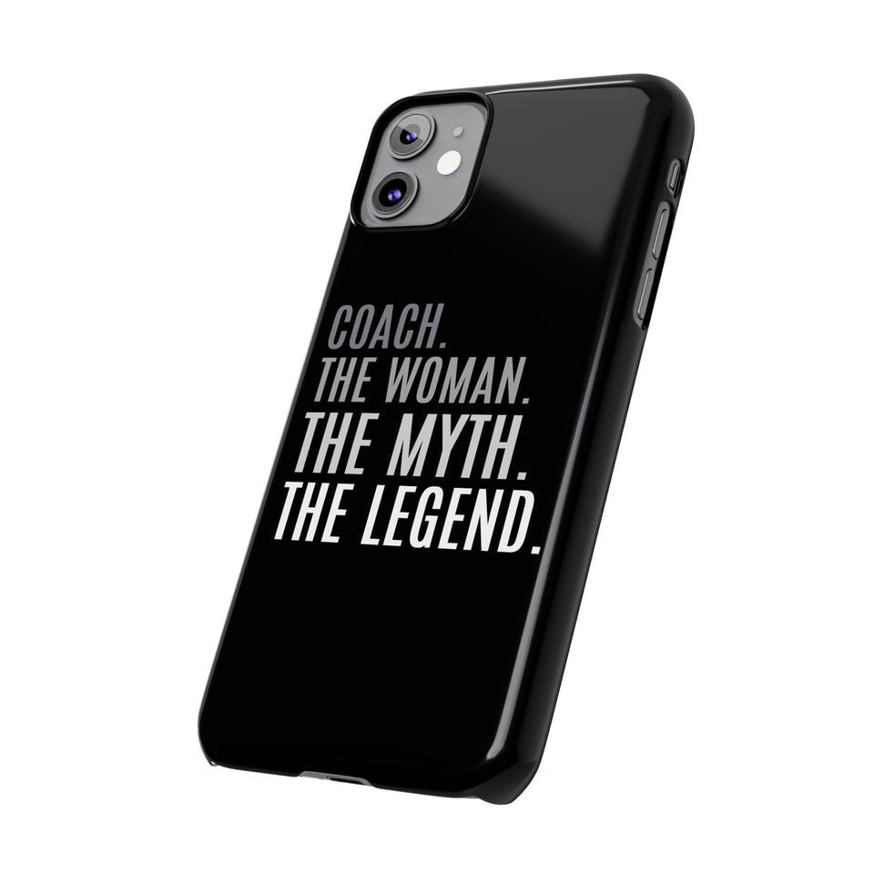 Premium Coach The Woman The Myth The Legend iPhone Case | Coach Gifts Slim Phone Cases