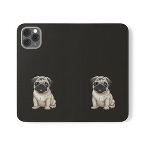 Pug iPhone & Samsung Wallet Phone Case | Pug Flip Cases Pug iPhone & Samsung Wallet Phone Case | Pug Flip Cases