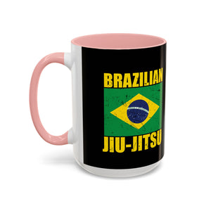 Brazilian Jiu Jitsu Flag | BJJ Accent Coffee Mug Brazilian Jiu Jitsu Flag | BJJ Accent Coffee Mug