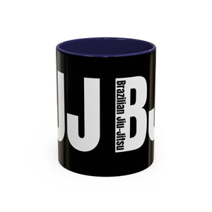 Brazilian Jiu Jitsu Logo 2 | BJJ Accent Coffee Mug Brazilian Jiu Jitsu Logo 2 | BJJ Accent Coffee Mug