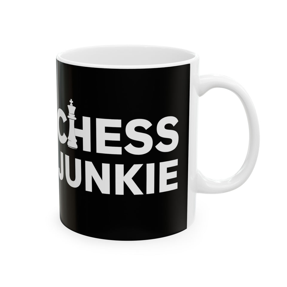 Chess Junkie Mug 2 | Chess Gift | Chess Coffee Mug | Chess Gift Ideas Mug 11oz