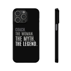 Premium Coach The Woman The Myth The Legend iPhone Case | Coach Gifts Slim Phone Cases Premium Coach The Woman The Myth The Legend iPhone Case | Coach Gifts Slim Phone Cases