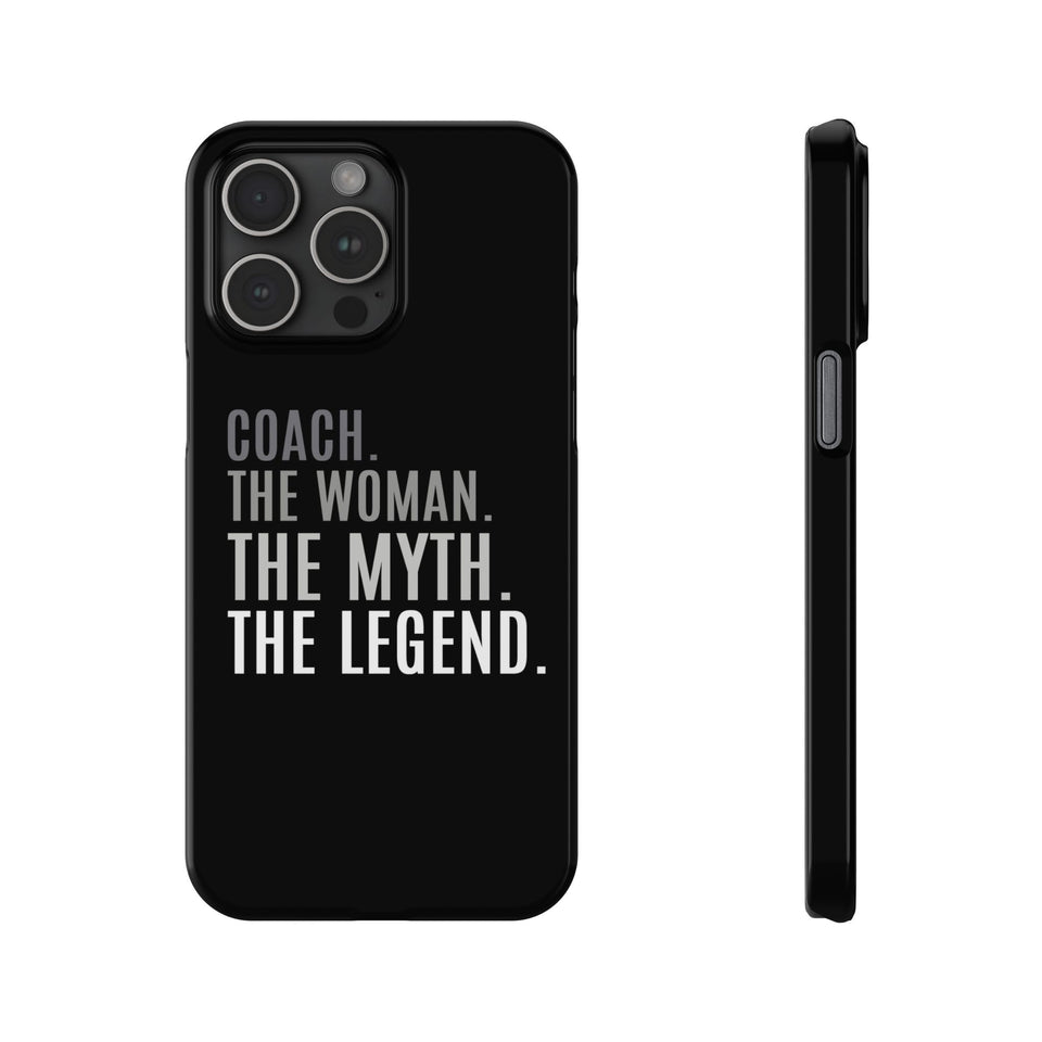 Premium Coach The Woman The Myth The Legend iPhone Case | Coach Gifts Slim Phone Cases