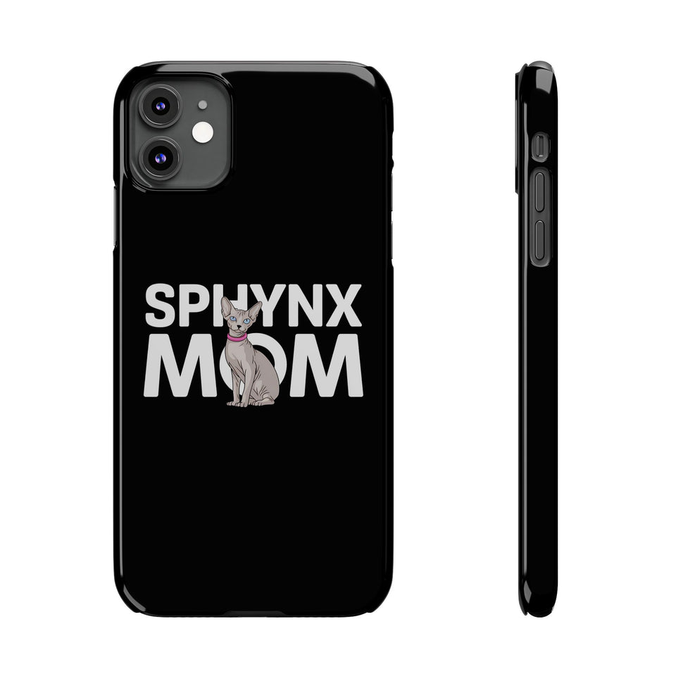 Premium Sphynx Mom iPhone Case | Sphynx Mom Gifts Slim Phone Cases