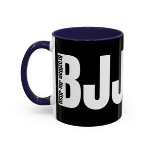 Brazilian Jiu Jitsu Logo 2 | BJJ Accent Coffee Mug Brazilian Jiu Jitsu Logo 2 | BJJ Accent Coffee Mug