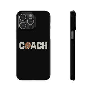 Premium Football Coach iPhone Case | Football Coach Gifts Slim Phone Cases Premium Football Coach iPhone Case | Football Coach Gifts Slim Phone Cases