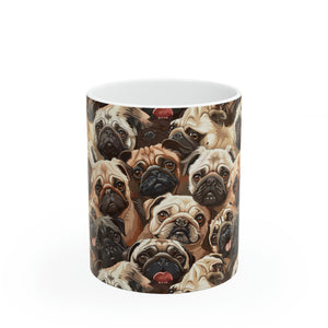 Pug Mug | Pug Coffee Mug | Cute Pug Dog Gifts | Funny Pug Presents | Pug Mug 2 11oz Pug Mug | Pug Coffee Mug | Cute Pug Dog Gifts | Funny Pug Presents | Pug Mug 11oz