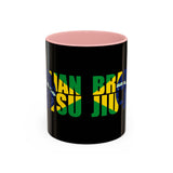 Brazilian Jiu Jitsu Flag 3 | BJJ Accent Coffee Mug Brazilian Jiu Jitsu Flag 3 | BJJ Accent Coffee Mug