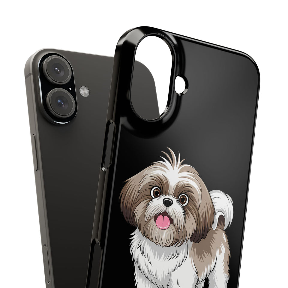 Premium Shih Tzu iPhone Case | Cute Shih Tzu Gifts Slim Phone Cases