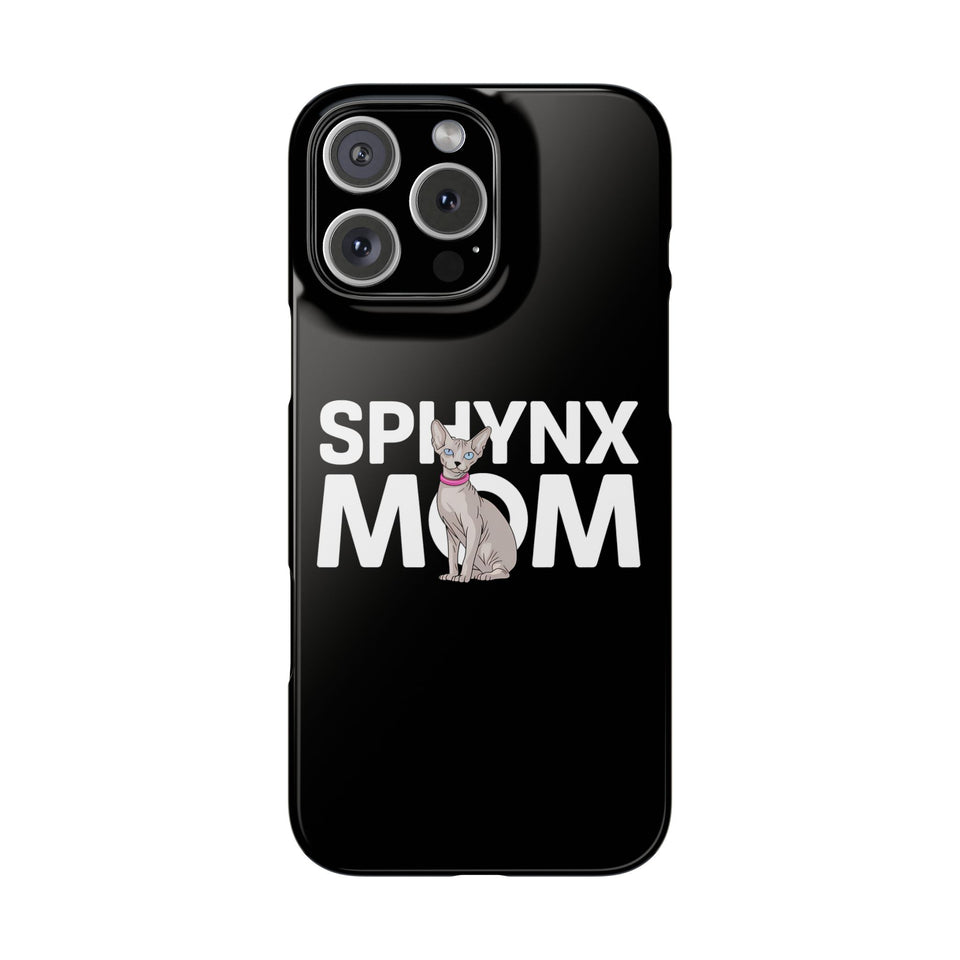 Premium Sphynx Mom iPhone Case | Sphynx Mom Gifts Slim Phone Cases