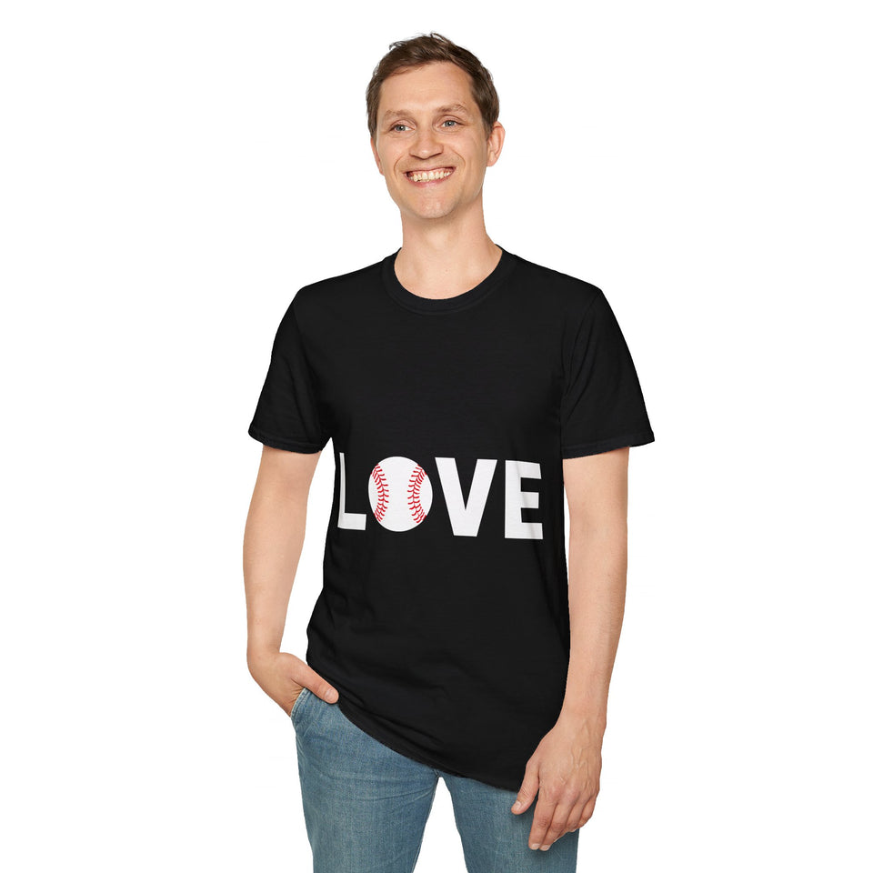 Love Baseball Shirt | Baseball Gift | Unisex Baseball T Shirt