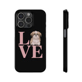 Premium Love Shih Tzu iPhone Case 2 | Cute Shih Tzu Slim Phone Cases Premium Love Shih Tzu iPhone Case 2 | Cute Shih Tzu Slim Phone Cases