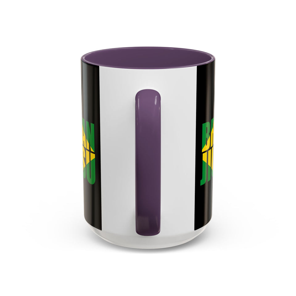 Brazilian Jiu Jitsu Flag 3 | BJJ Accent Coffee Mug