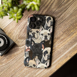 Premium French Bulldogs iPhone Case | Cute Frenchie Gifts Slim Phone Cases Premium French Bulldogs iPhone Case | Cute Frenchie Gifts Slim Phone Cases