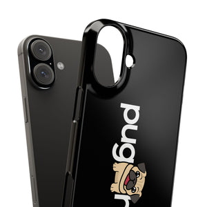 Premium Pugaholic Pug iPhone Case | Cute Pug Gifts Slim Phone Cases Premium Pugaholic Pug iPhone Case | Cute Pug Gifts Slim Phone Cases