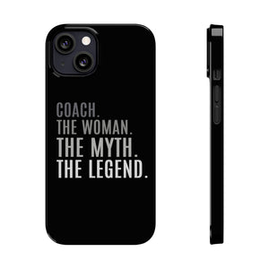 Premium Coach The Woman The Myth The Legend iPhone Case | Coach Gifts Slim Phone Cases Premium Coach The Woman The Myth The Legend iPhone Case | Coach Gifts Slim Phone Cases