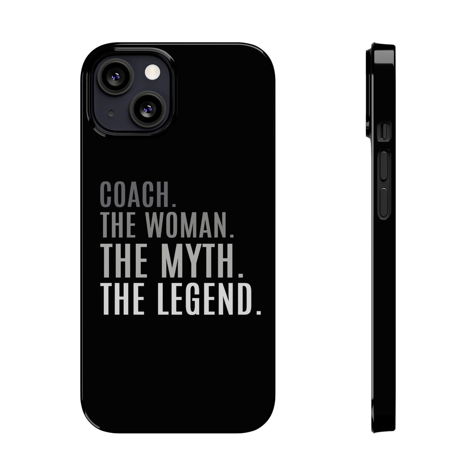 Premium Coach The Woman The Myth The Legend iPhone Case | Coach Gifts Slim Phone Cases