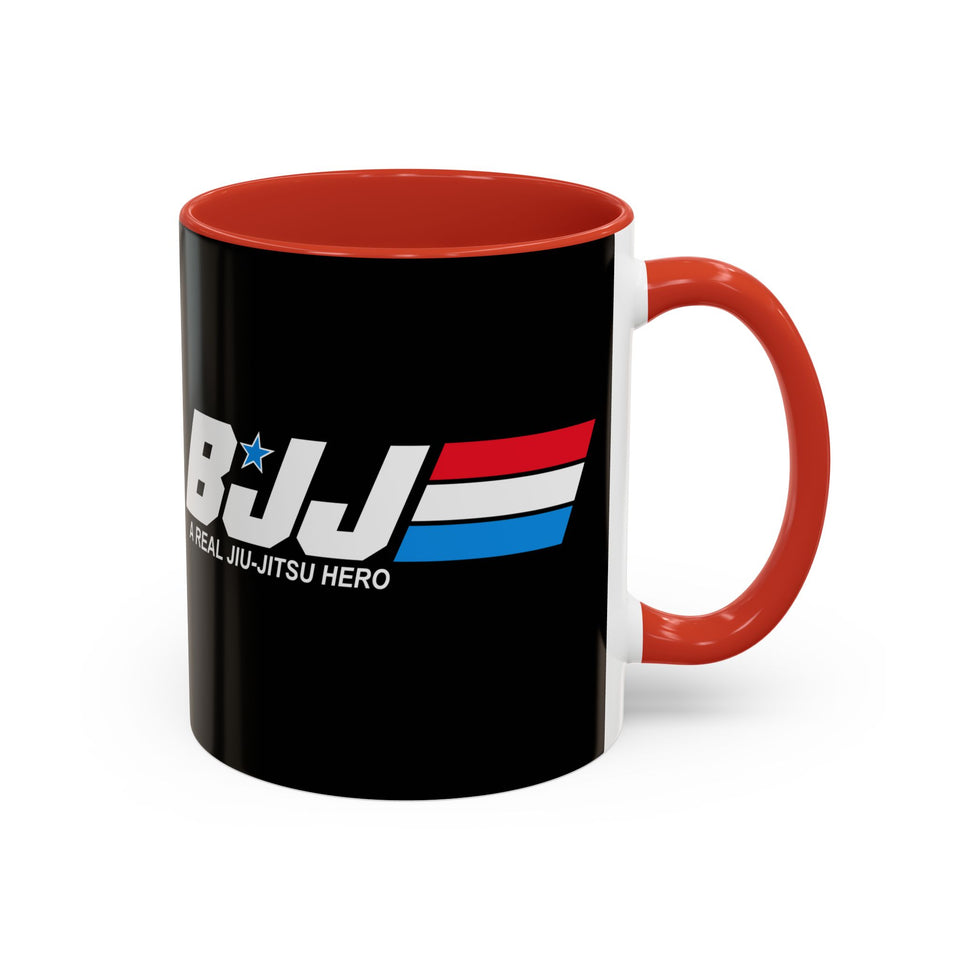 Brazilian Jiu Jitsu A Real Jiu-Jitsu Hero | BJJ Accent Coffee Mug